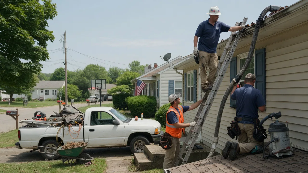 Gutter Installation in Hessmer, LA near me